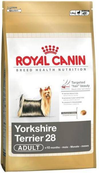 Pienso Royal Canin yorkshire terrier adult perros partir de 10 meses 500g seco razas