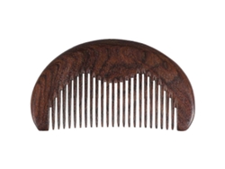 Peine para el cuidado del cabello, antiestático, hecho a mano, de madera natural y sándalo tallado. Peine de bolsillo, peine de masaje. Tienda Jinyubo.