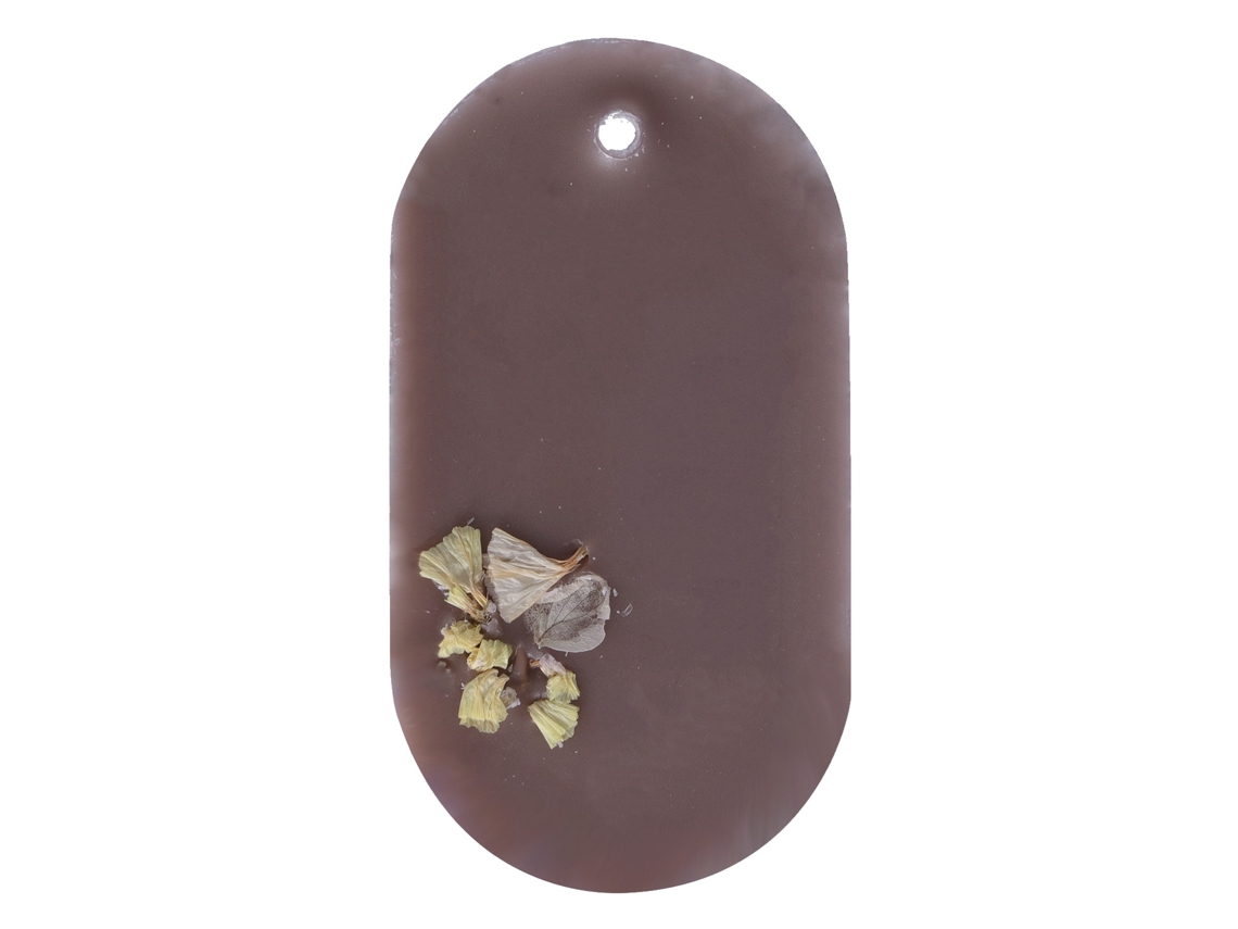 Baok - 3 piezas de cera perfumada con aroma a vainilla para armario y coche, velas ovaladas perfumadas para mujer