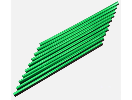 Accesorios de coche tira de decoración de salida de aire acondicionado automático[Verde]