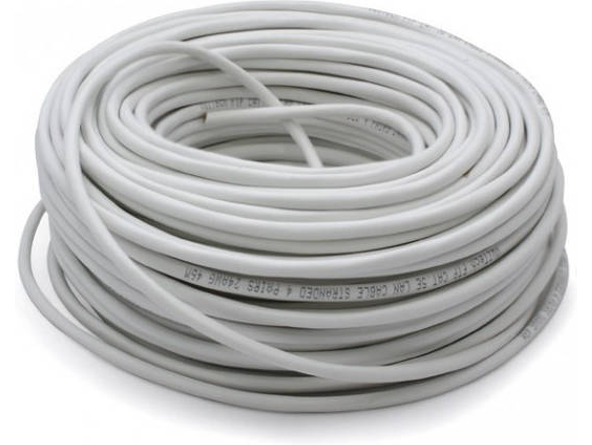 Cable de Red VULTECH (RJ45 - 305 m - Blanco)