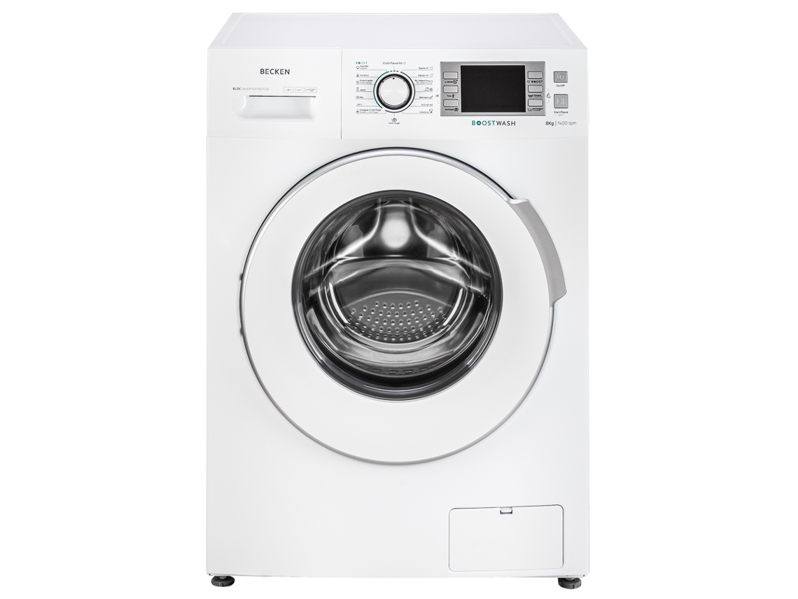 Lavadora BECKEN Boostwash BWM5379WH E8:E39(8 kg - 1400 rpm - Blanco)