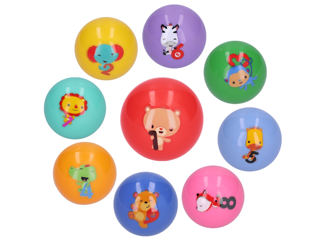 2026 9 pelotas sensoriales de PVC multicolor para bebés de 0 años en adelante