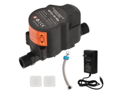 Bomba De Aumento De Presión De Agua Automática Silenciosa Para Ducha Recirculante Dc 24v Enchufe Us 100‑240v