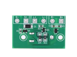 Placa De Circuito Del Módulo Controlador De Lámpara Solar Con Interruptor Para Batería De Litio De 3,7 V