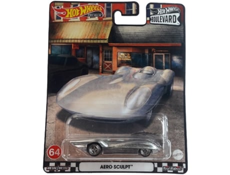 Coche HOT WHEELS Aero Sculpt (Edad Mínima Recomendada: 3 años - 1:64)