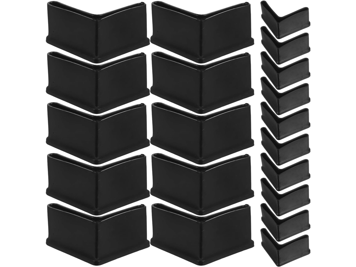 20 Almohadillas Triangulares De 50x50 Mm, Puntas De Goma, Piezas Mm, L