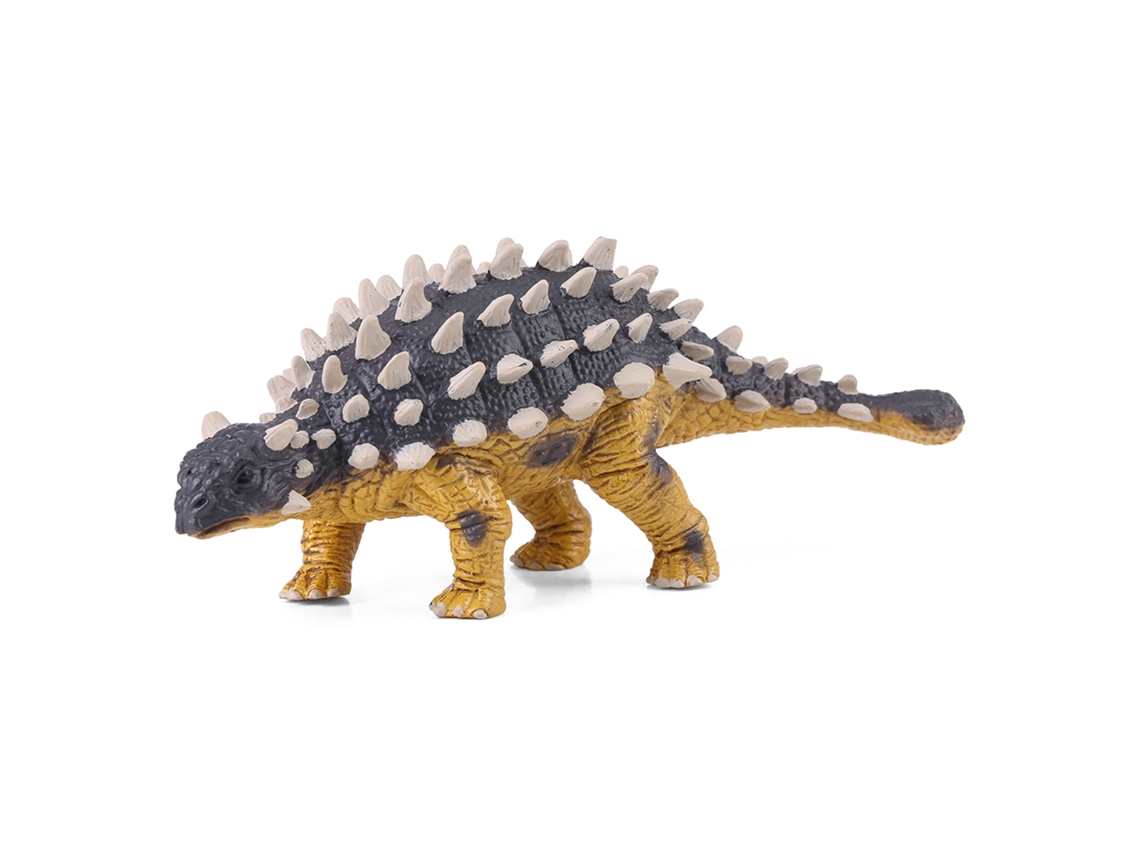 2026-juguete Figura De Dinosaurio Saichania Mini Para Niños Modelo De Plástico Sólido Juguete Animal Infantil
