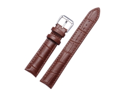 Cinturón De Cuero Moda Para Hombre Y Mujer Hebilla De Acero Inoxidable 24mm Marrón
