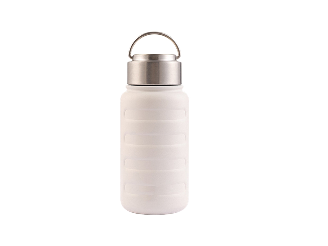 Vaso térmico de acero inoxidable de gran capacidad 1000 ml, vaso de agua para deportes, botella portátil para hombres y estudiantes, femenino Kofihety