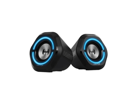 EDIFIER G1000 Altavoz Bluetooth Compacto Negro para Gaming con 2 Modos de Sonido e Iluminación Rgb