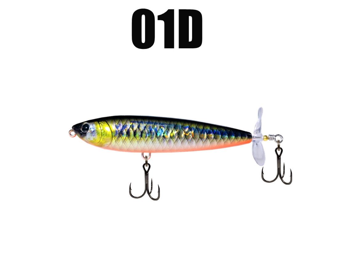 (estilo 1) Línea De Pesca Con Hélice De 95 Nm Para Agua Salada, Cebo De 12,5 G