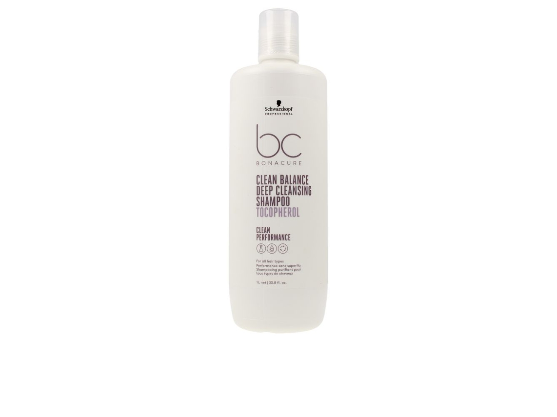 Champú Líquido SCHWARZKOPF Bc Clean Balance Deep Cleansing 1000ml
