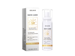 Spray protector solar SPF 50+ con aloe vera y vitamina E.