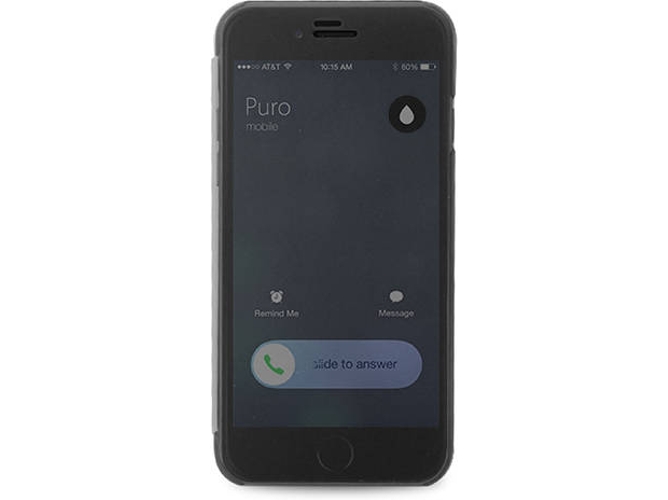Funda iPhone 6 Plus, 6s Plus PURO IPC655SENSEBLK Negro