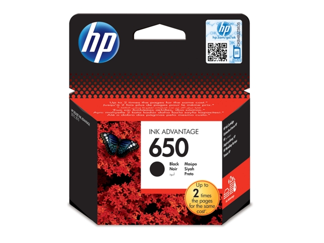 Cartucho de tinta HP 650