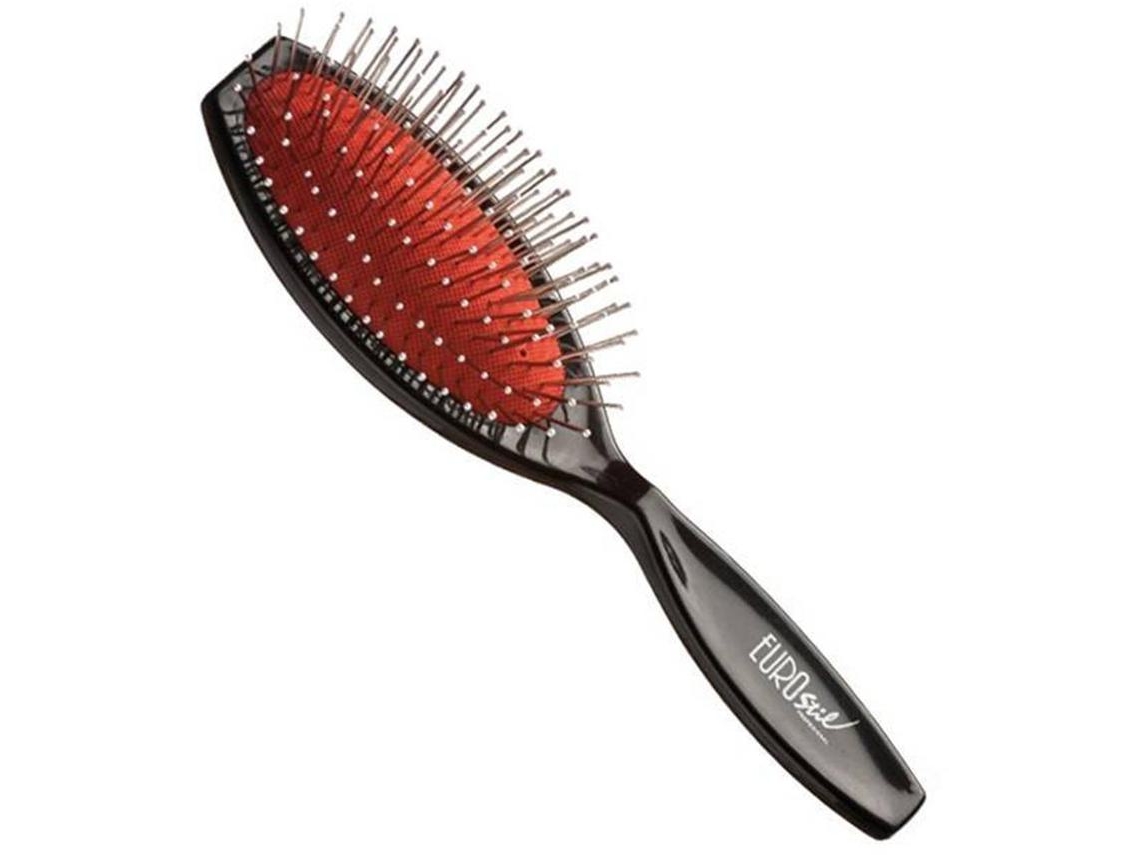Cepillo para el Pelo EUROSTIL Boot Cepillo Colores Médios Esfera Branca Pua