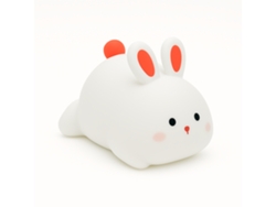 Lâmpada Luz De Presença Rabit Quarto Criança Skyhe Zh-132 Branco