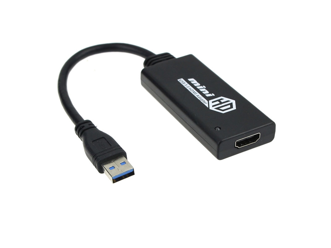 Adaptador convertidor USB 3.0 a HDMI / Tarjeta gráfica (video) Full HD 1080p SIURN