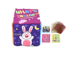 Caja De Papel Higiénico De Juguete Para Bebés Con 8 Toallitas Y 3 Toallas - Juguete Sensorial Educativo - Dinosaurio