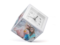 Reloj de marco de foto de Balvi 10x10x6cm