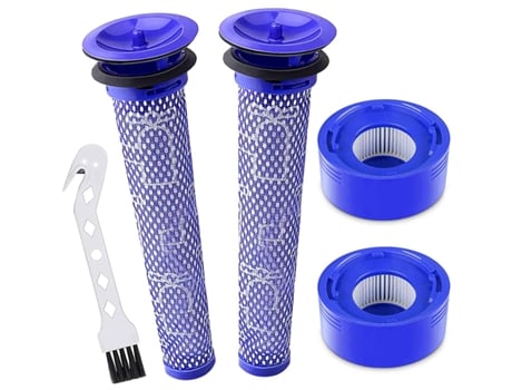 Kit de repuesto de filtro de vacío, paquete de 2 unidades para aspiradora inalámbrica Dyson V7, V8 Animal y Absolute, reemplaza la pieza 965661-01