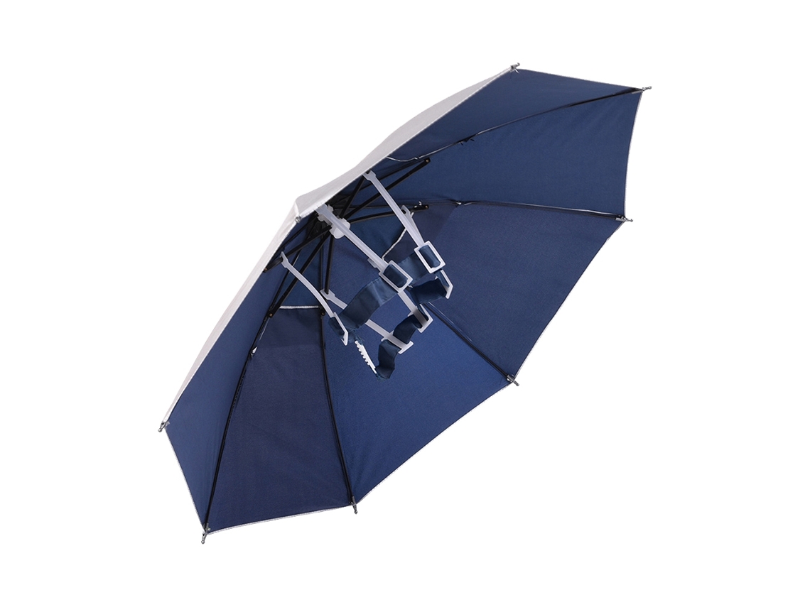 2026rebe-sombrero Paraguas Plegable Para Pesca Y Deporte Al Aire Libre Gorro Anti Lluvia Accesorio De Pesca