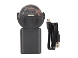 Cargador de batería de botón USB C para Lir2032 con batería de 45 mAh