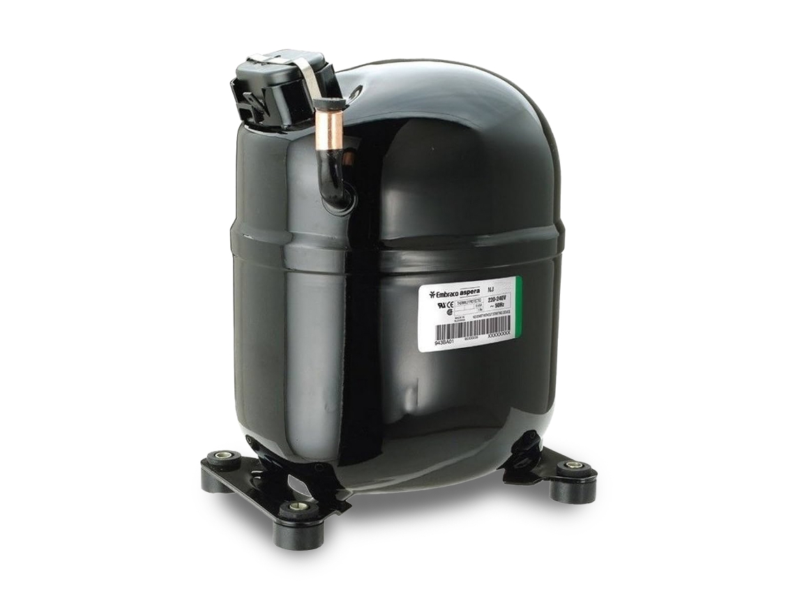 Compresor Embraco Nj6226zx R134a 34,37cc Three-phase Para Frigorífico/congelador Cmp191eb