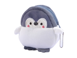 Monedero De Peluche Con Forma De Pingüino: Un Mini Monedero Bonito, Portátil, Versátil Y Práctico.