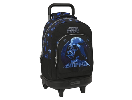 Mochila Escolar Con Star Wars Expacio Digital Negro 33 x 45 x 22 cm de Ruedas