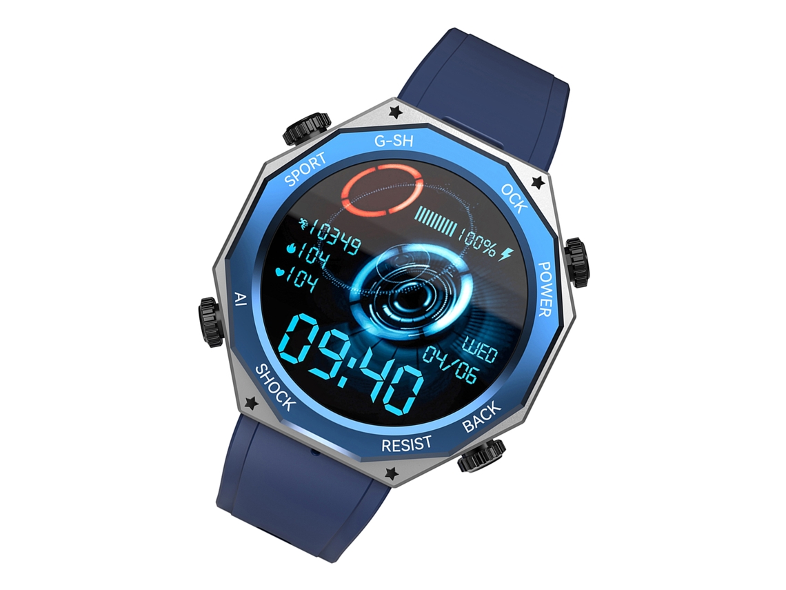 Reloj Inteligente (llamada Bt, Monitoreo De Salud) Pantalla Ips De 1.45 Pulgadas Con Tacto Total Reloj Deportivo Impermeable Compatible Con Android E Ios