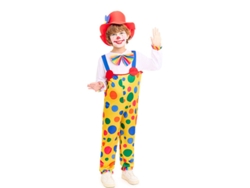 Disfraz de Payaso Peto Topos para niños