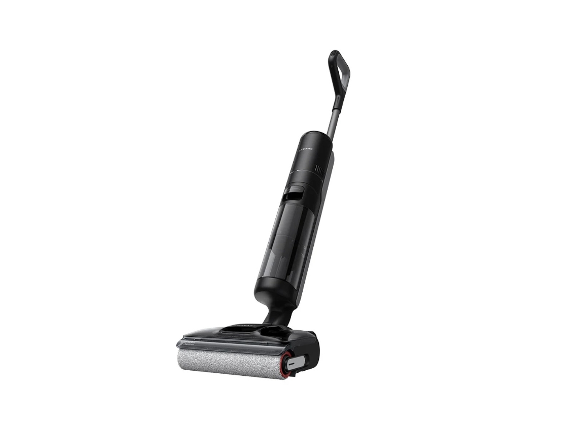 Aspiradora vertical Dreame H12 Pro Flex de 400 W, color negro, reacondicionada, con señales de uso.