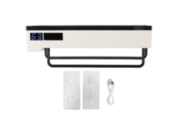 Soporte Para Cepillo De Dientes Desinfectante Uvc 2 En 1 Con Carga Solar Y Pantalla Digital De Pared.
