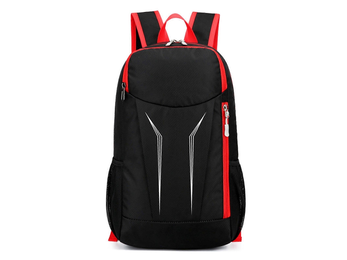 Mochila de viaje plegable y ligera, impermeable, ideal para el día a día, acampada y actividades al aire libre, para hombre y mujer, color negro.
