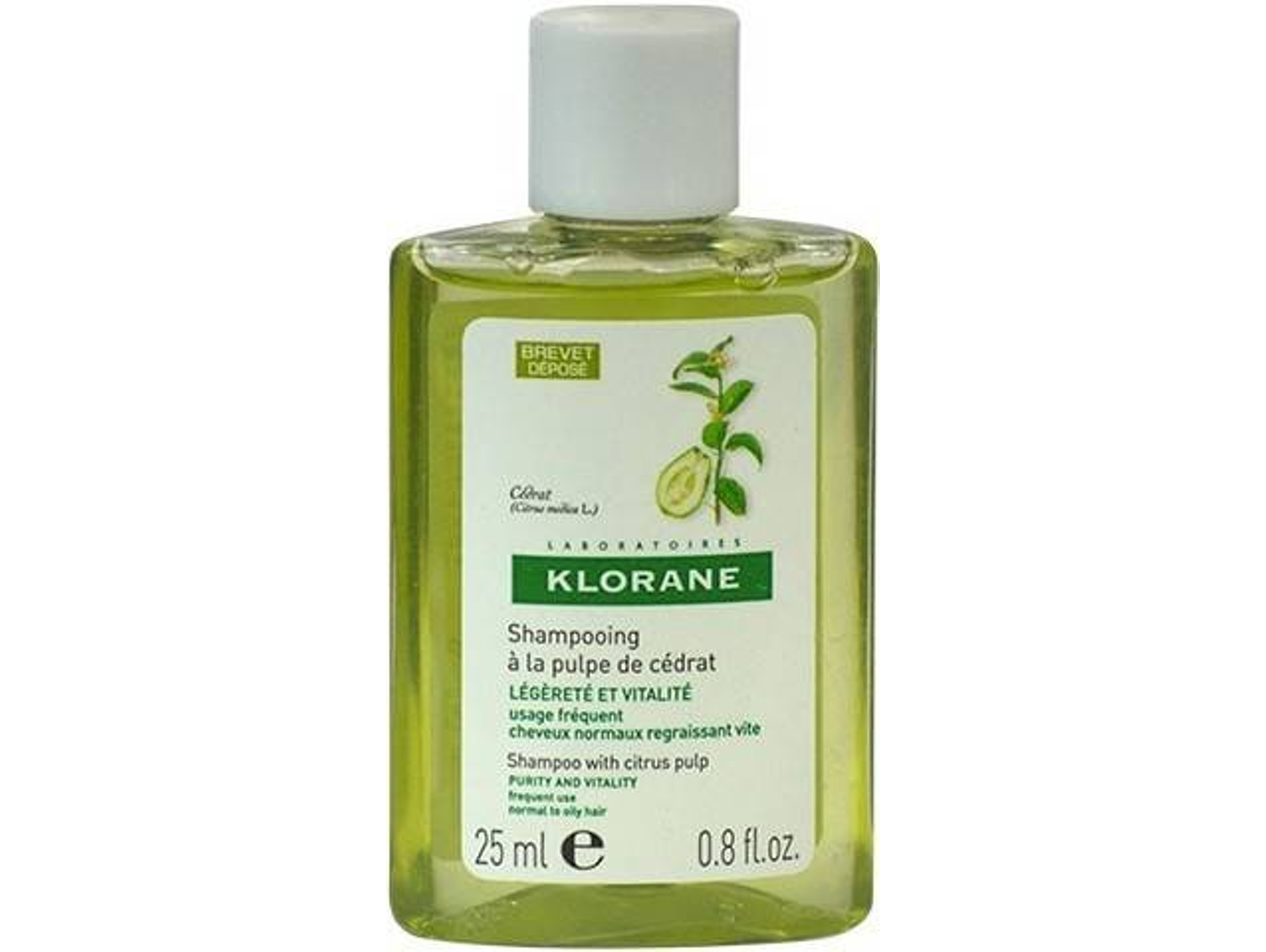 Champú KLORANE Mini A La Pulpa de Cidra 25Ml 5ml)
