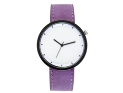 Relógio feminino CCQ Quartz Pulse com pulseira multicamadas de strass e PU (branco)