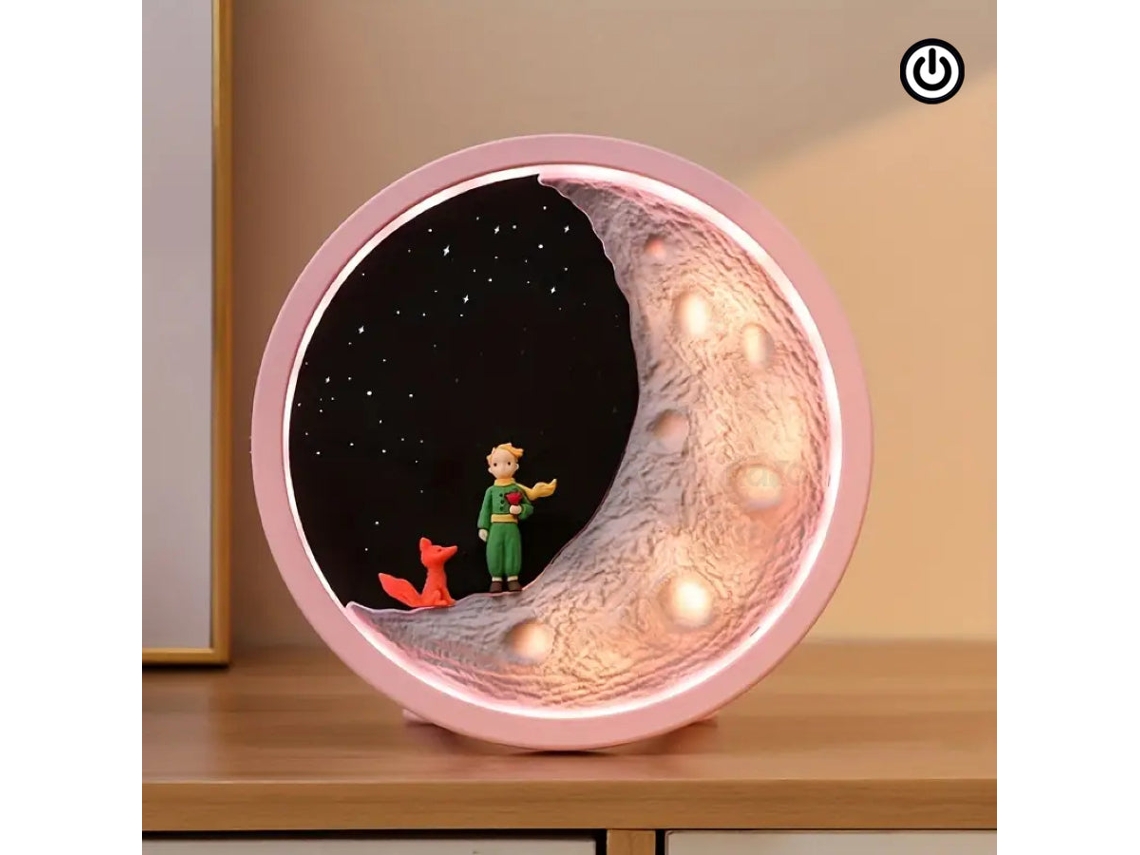 Lámpara Luna El Principito con Altavoz Onlike