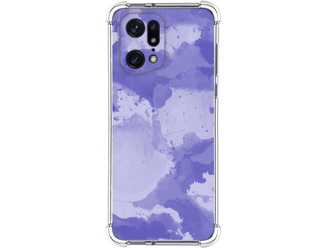 Carcasa para Oppo Find X5 Pro 5G TUMUNDOSMARTPHONE Dibujos Antigolpes Acuarela 01 Multicolor