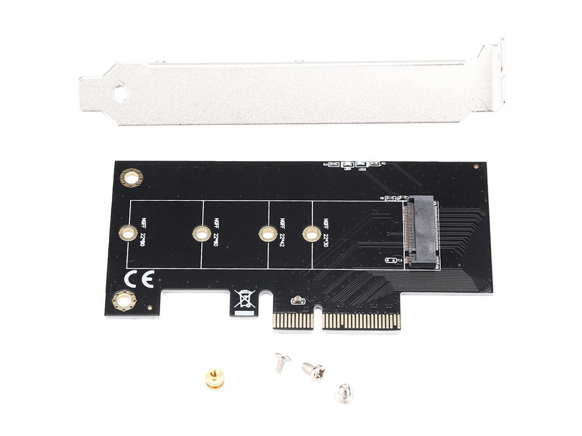 Adaptador De Tarjeta Riser M.2 Ssd A Pcie 4x Para Windows/linux/mac Os