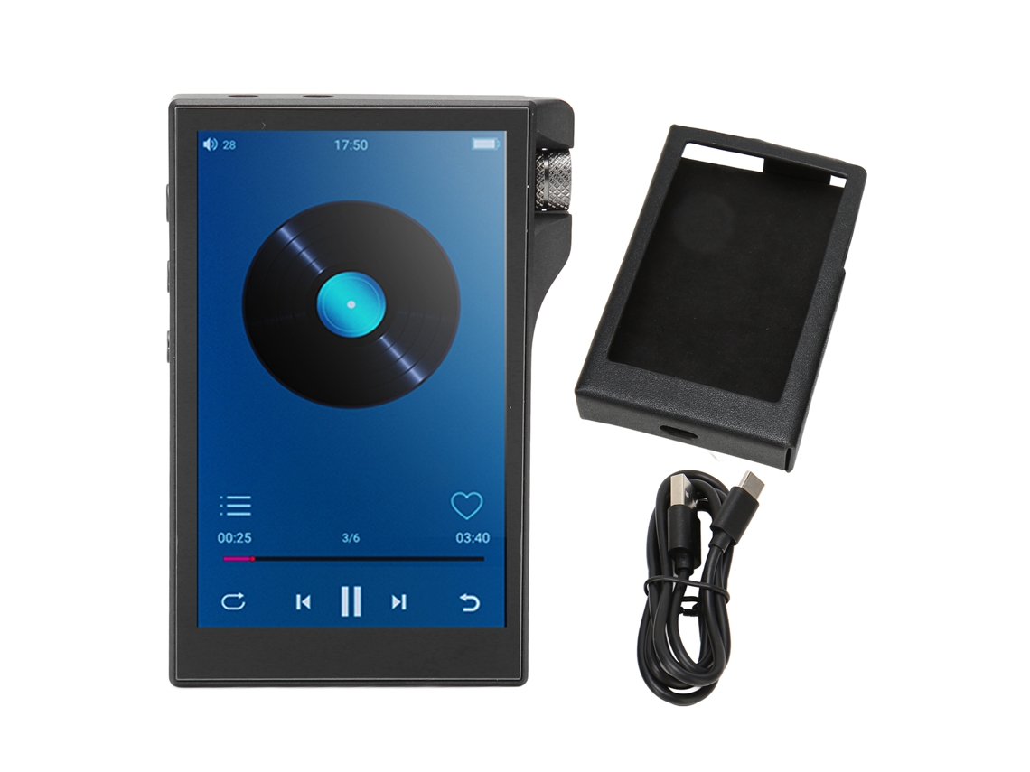 Reproductor MP3 Bluetooth con pantalla táctil 4.0, sonido HiFi sin pérdida de alta resolución para Android 9.0