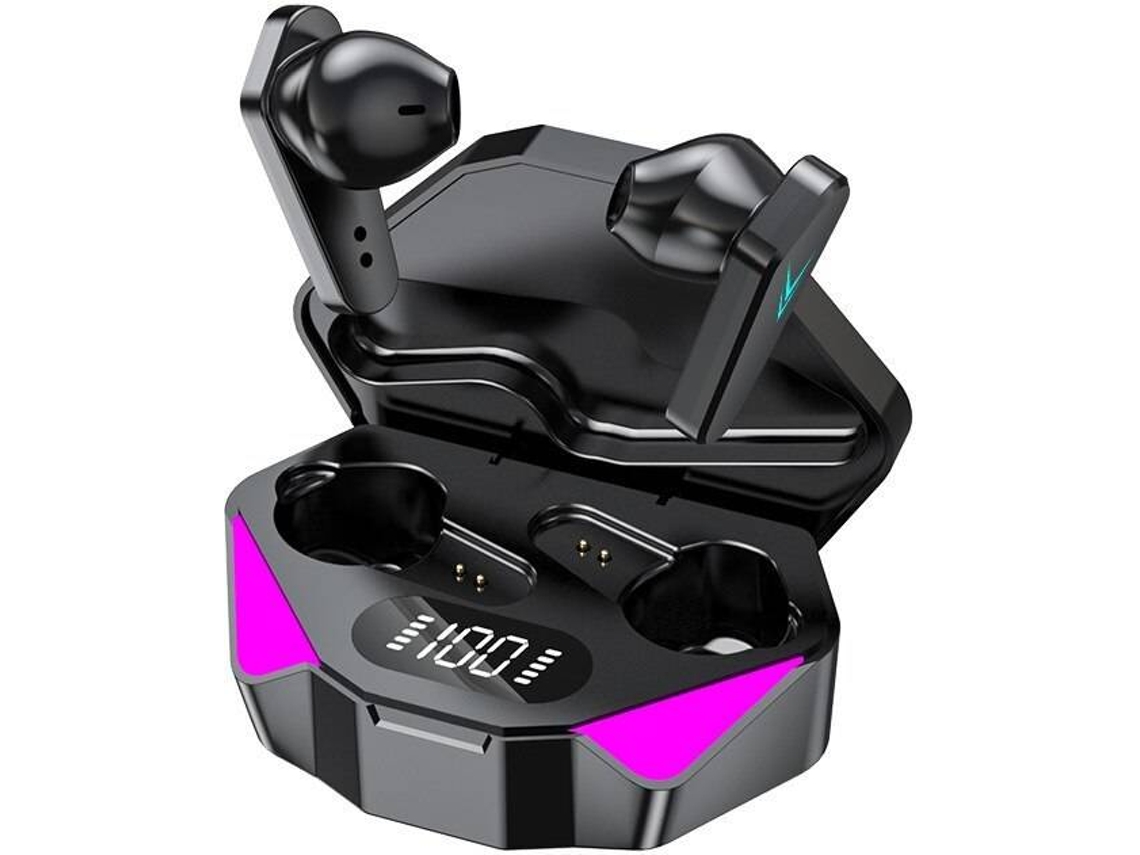 Auriculares Azultooth True Inalámbrico YAN93 (In Ear - Negro)