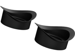 2 protectores oculares de alta resistencia para microscopio EM5 Slowmoose