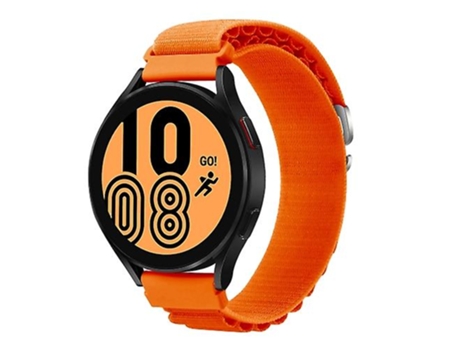 Correa para Garmin Forerunner 255s / Venu 2s Correa de reloj universal de nailon naranja VENISYMLIS