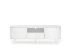 Muebles Tv FURNLUX Premium Elips (Blanco, Madera Contrachapada - 156X48X51 Cm)