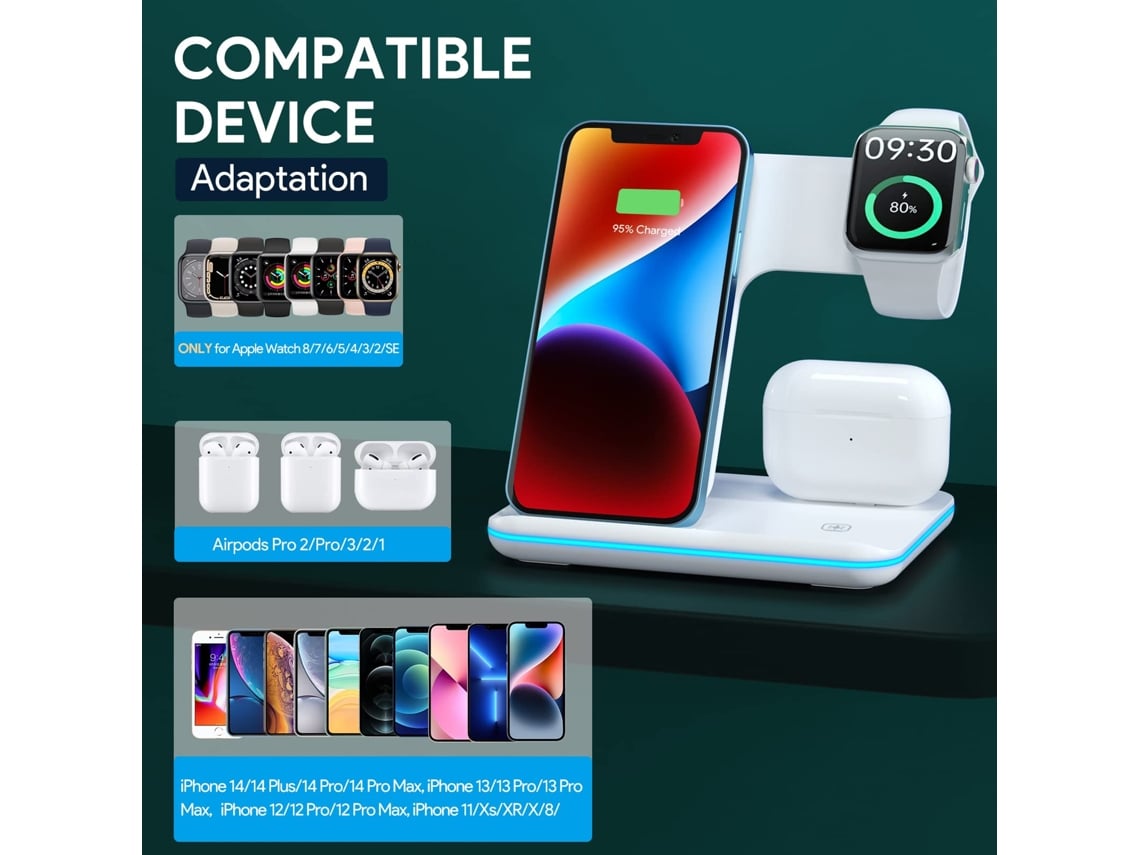 Wireless Charger El Iphone Plus Carga Inalambrica Belkin BOOST↑UP