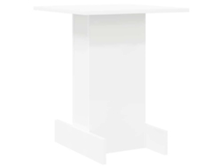 Mesa auxiliar | Mesa de centro | Mesa de comedor blanca 44,5 x 45 x 55 cm Madera tratada
