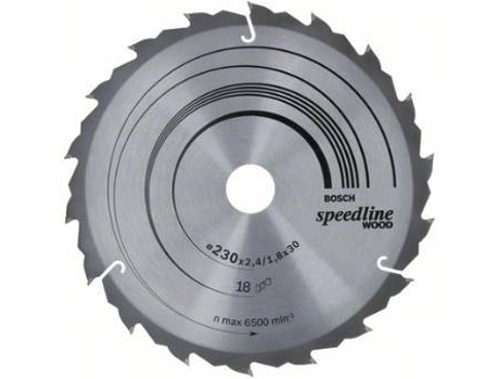 Disco de Sierra Circular BOSCH Speedline Madera 230x30x2.4 mm - 18