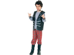 Disfraz de Niño DISFRAZZES Punk A Cuadros Escoceses (Talla: 10 a 12 años)
